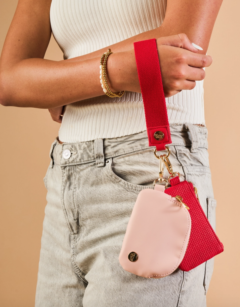 509 Broadway Dynamic Duo Pouch Wristlet