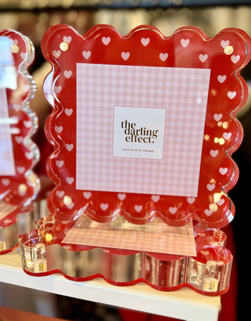 509 Broadway Square Scalloped Acrylic Picture Frame