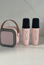 509 Broadway MIni Karaoke Set |Beige Pink|
