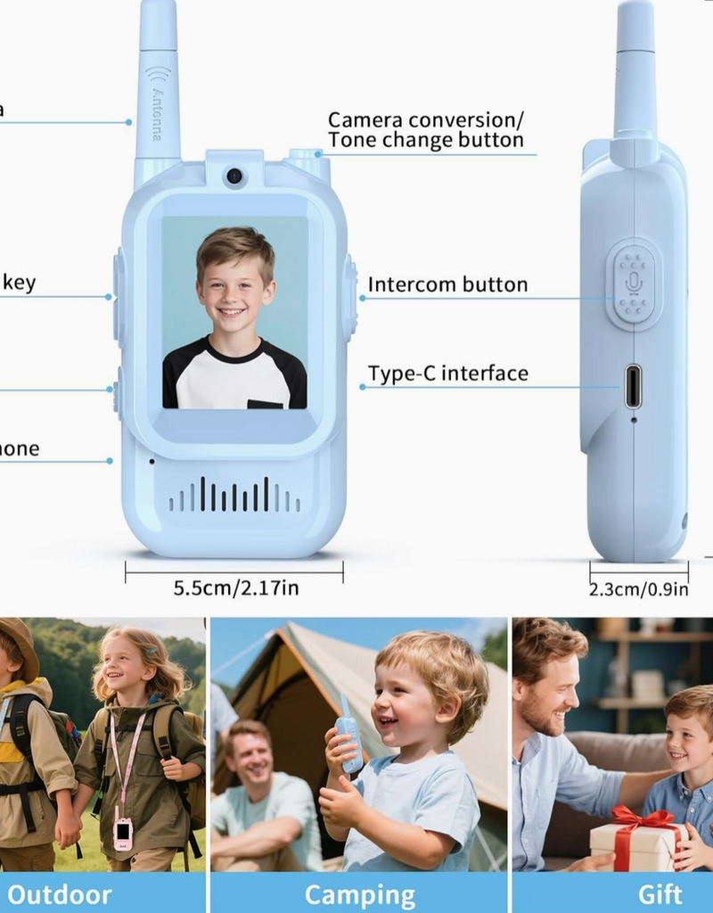 509 Broadway Long Range Walkie Talkie Set