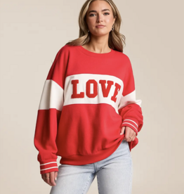 Z Supply Oversized Love Sweatshirt
