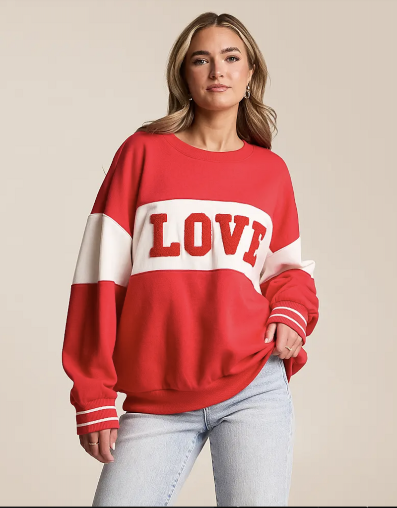 Z Supply Oversized Love Sweatshirt