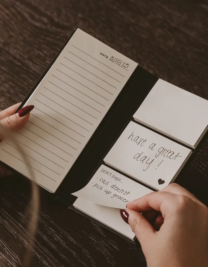 509 Broadway Portable Sticky Notes Booklet