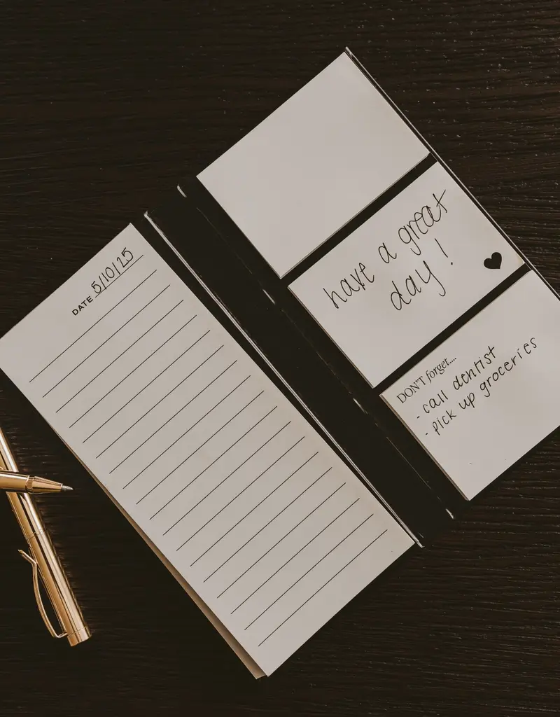 509 Broadway Portable Sticky Notes Booklet