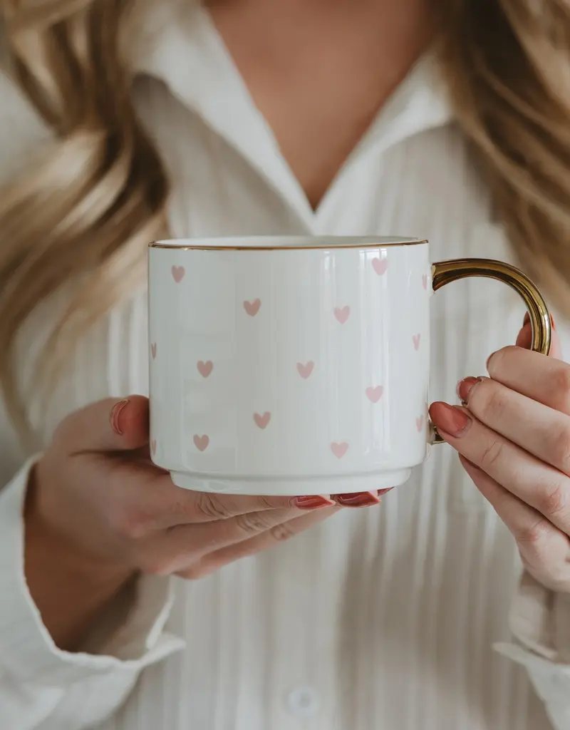 509 Broadway Hearts Coffee Mug