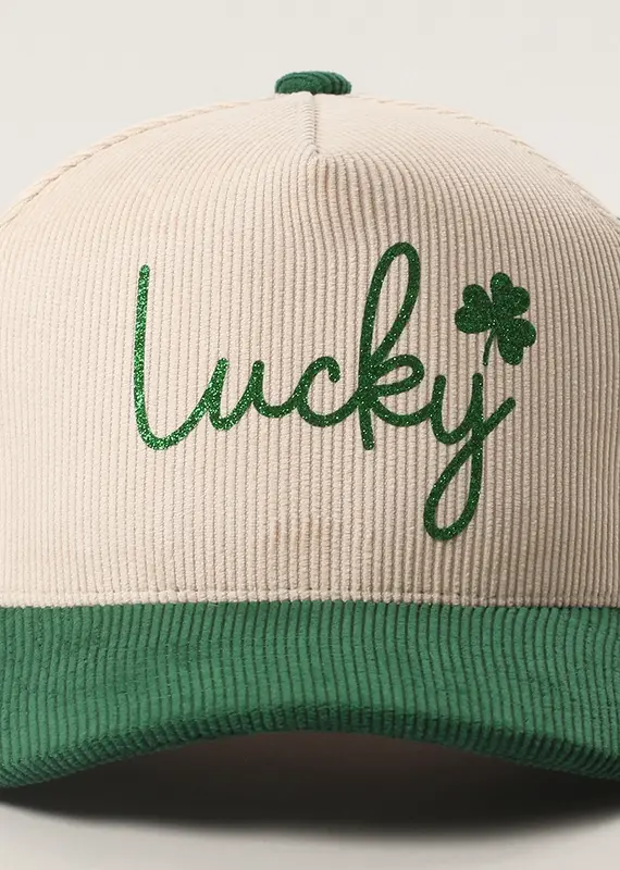 509 Broadway Lucky Glitter Trucker Hat