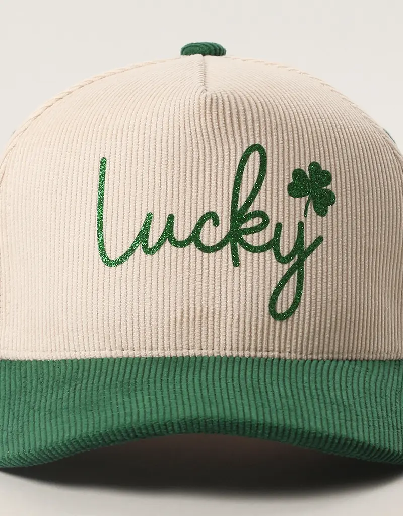509 Broadway Lucky Glitter Trucker Hat