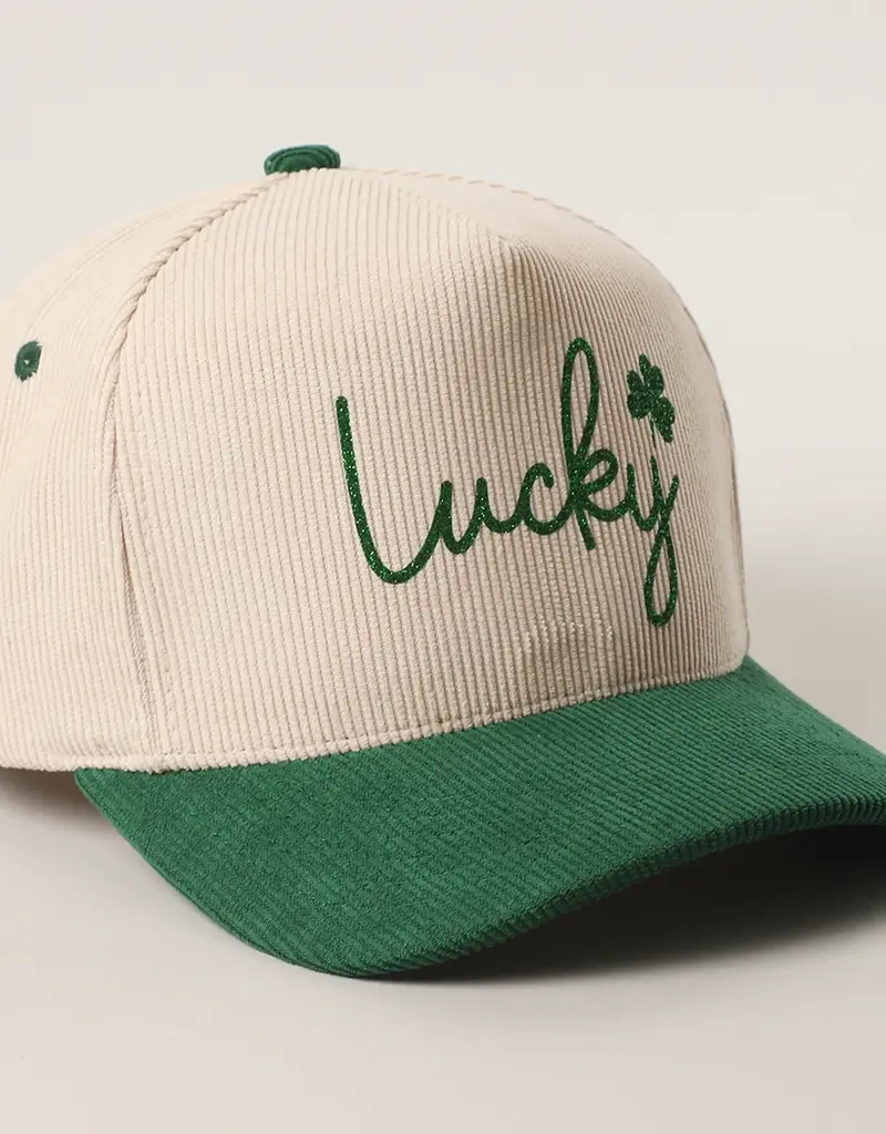 509 Broadway Lucky Glitter Trucker Hat