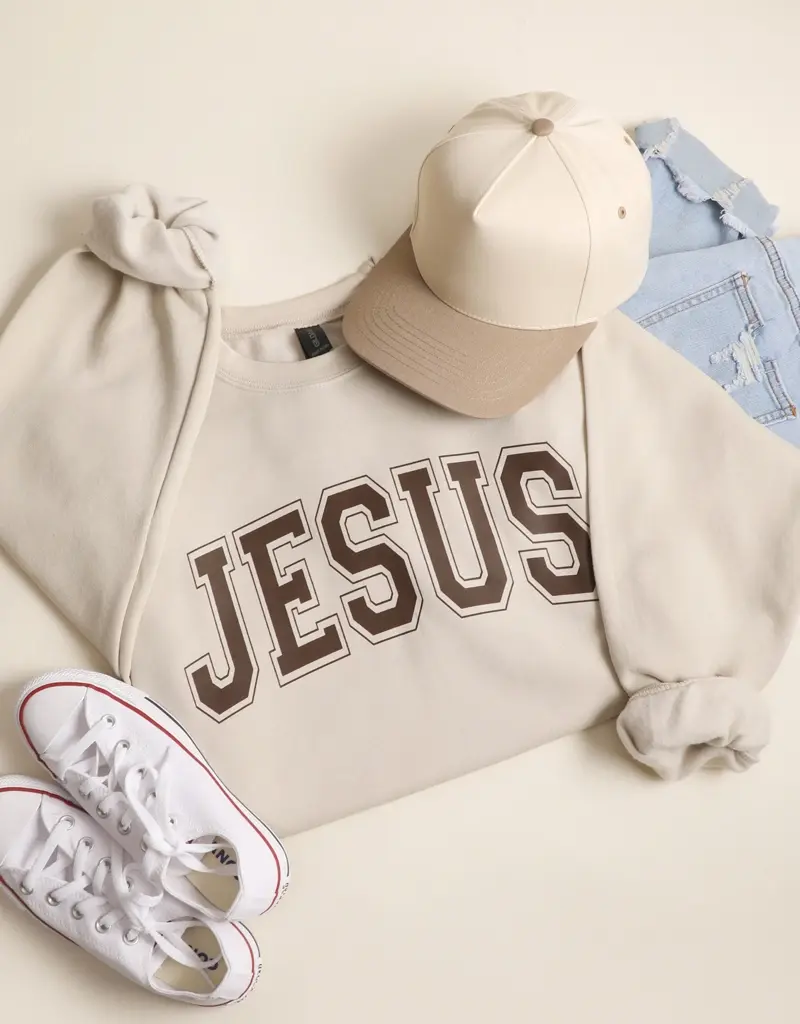 509 Broadway JESUS Varsity Sweatshirt