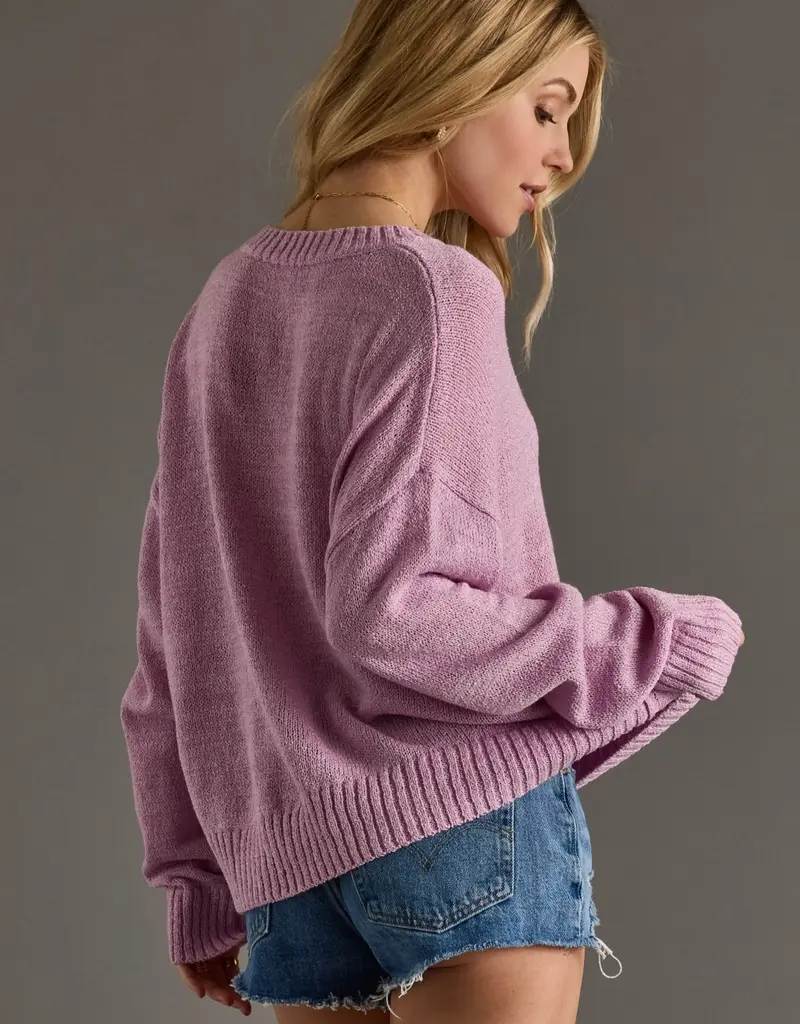 509 Broadway Lightweight Basic Sweater
