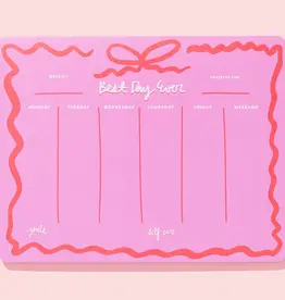 509 Broadway Weekly Planner Best Day Ever