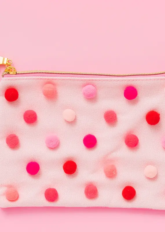 509 Broadway Pom Pom Pouch