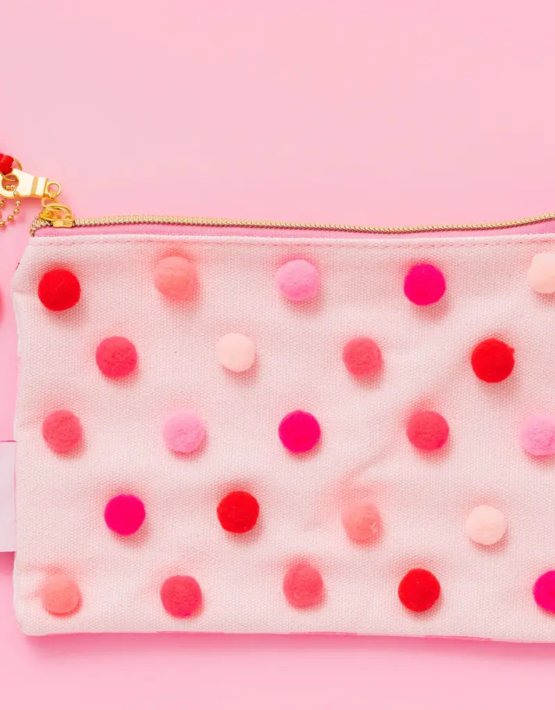 509 Broadway Pom Pom Pouch