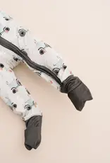 509 Broadway Blue Tractor Bamboo Sleeper