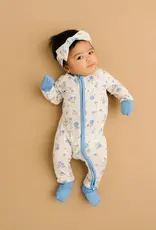 509 Broadway Blue Blooms Bamboo Sleeper