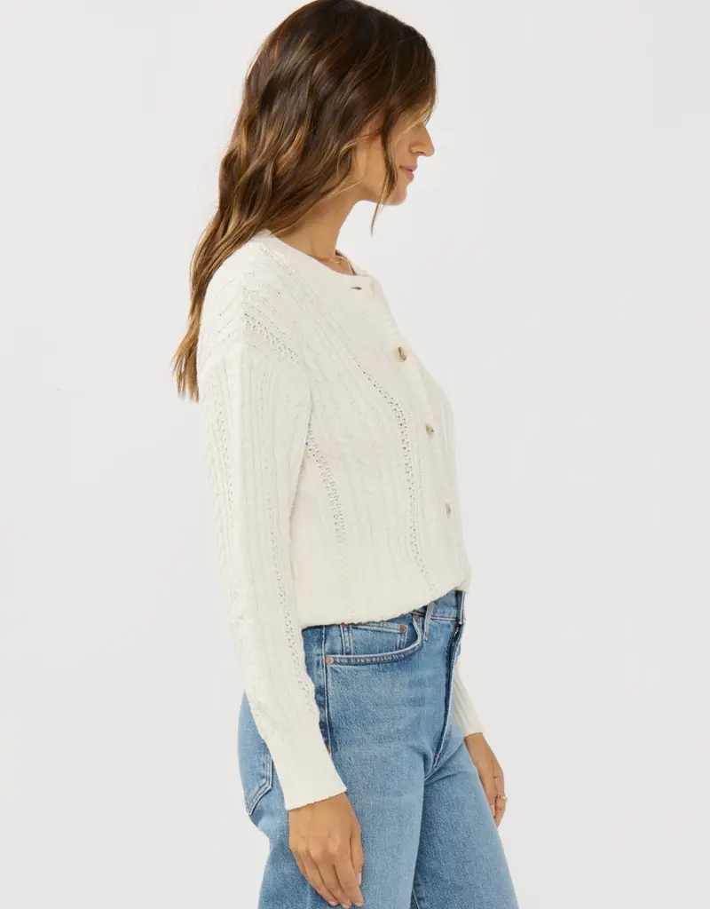 509 Broadway Cable Knit Cardigan
