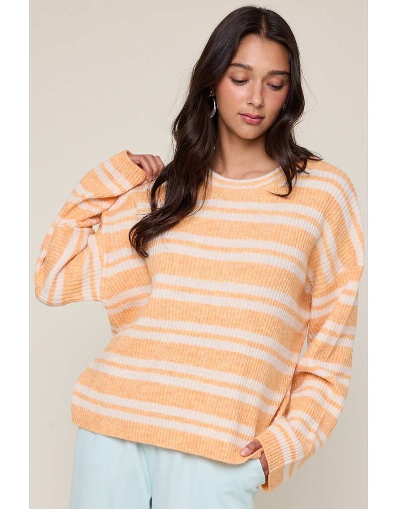 509 Broadway Striped Sweater