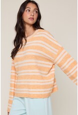 509 Broadway Striped Sweater