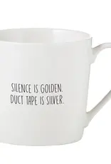 509 Broadway Silence Gold Golden Mug
