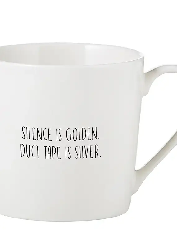 509 Broadway Silence Gold Golden Mug