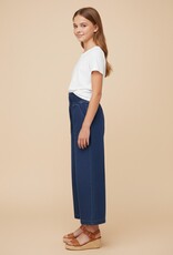 509 Broadway Girls Smocked Waist Straight Pants