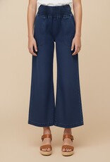 509 Broadway Girls Smocked Waist Straight Pants