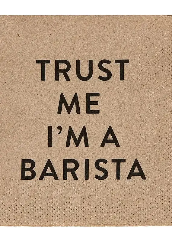 509 Broadway Im A Barista Napkin