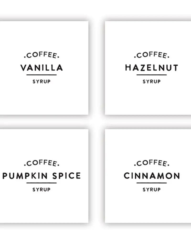 509 Broadway Coffee Syrup Dispenser