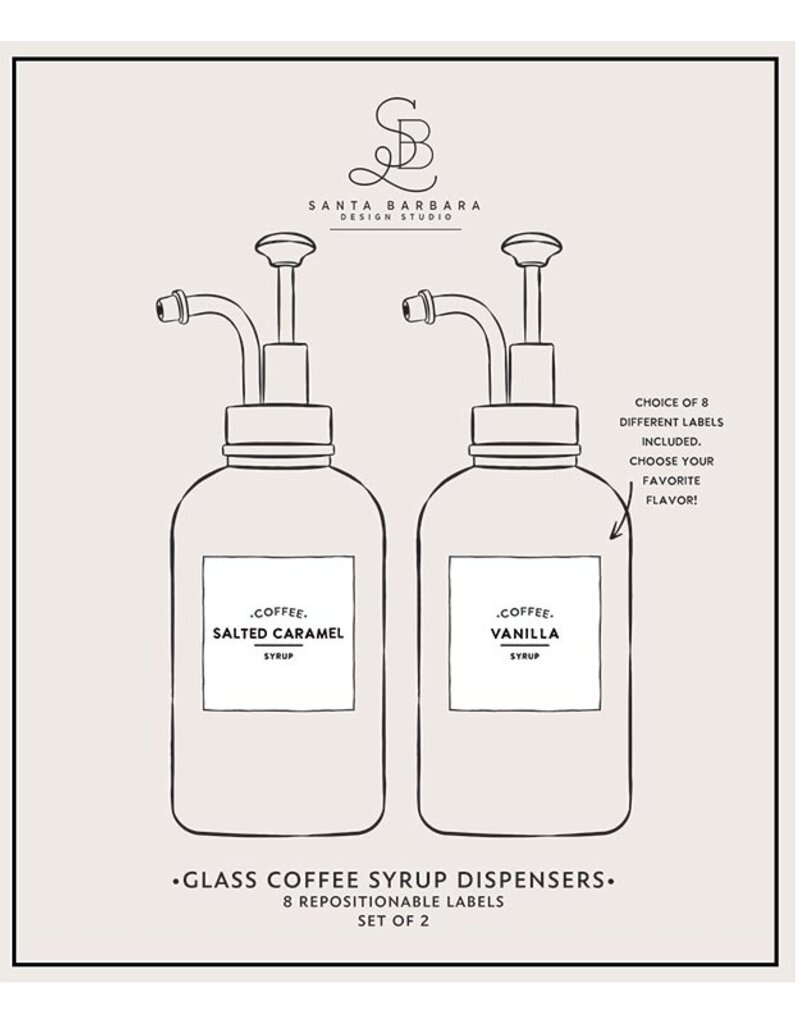 509 Broadway Coffee Syrup Dispenser