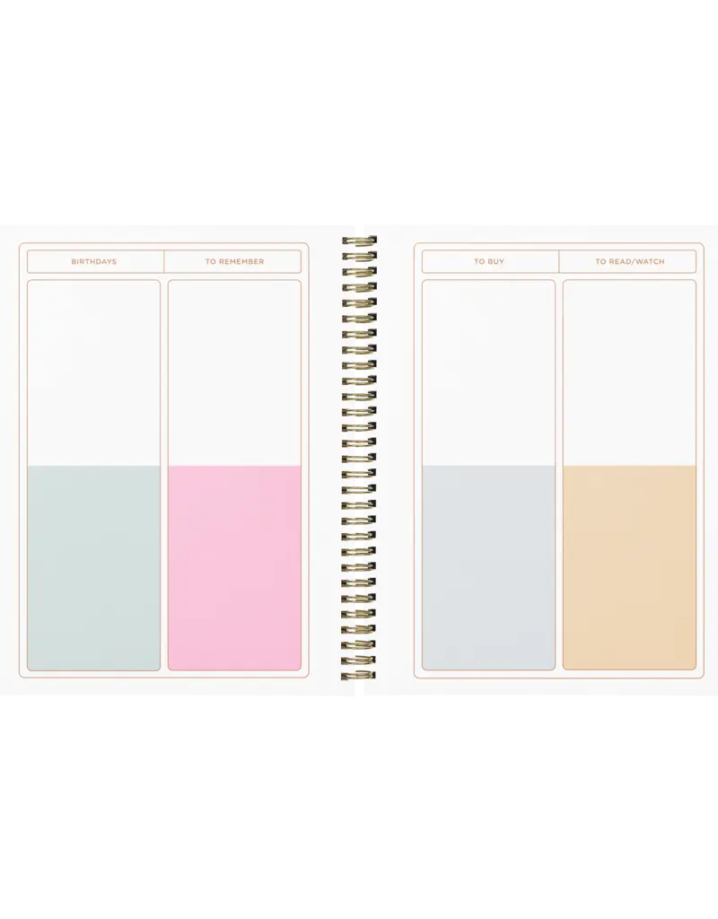 509 Broadway Undated Perpetual Planner