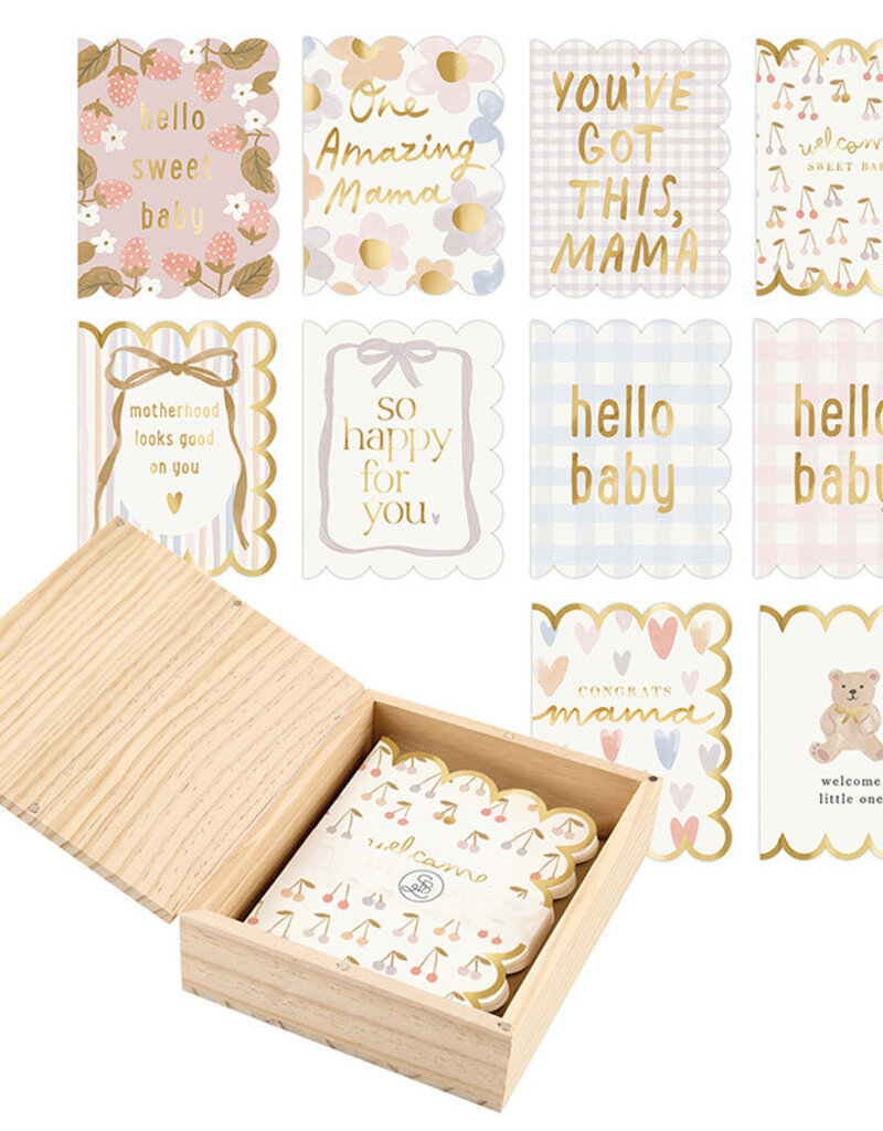 509 Broadway Card Set Wood Box