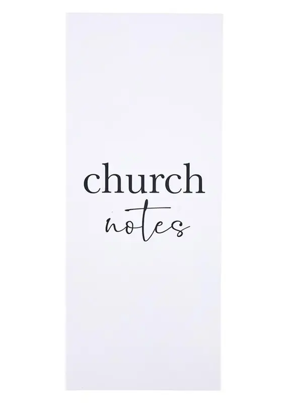 509 Broadway Church Notes List Pad