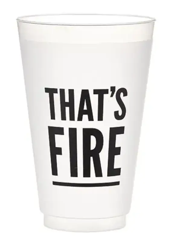 509 Broadway 24oz Thats Fire Frost Cup