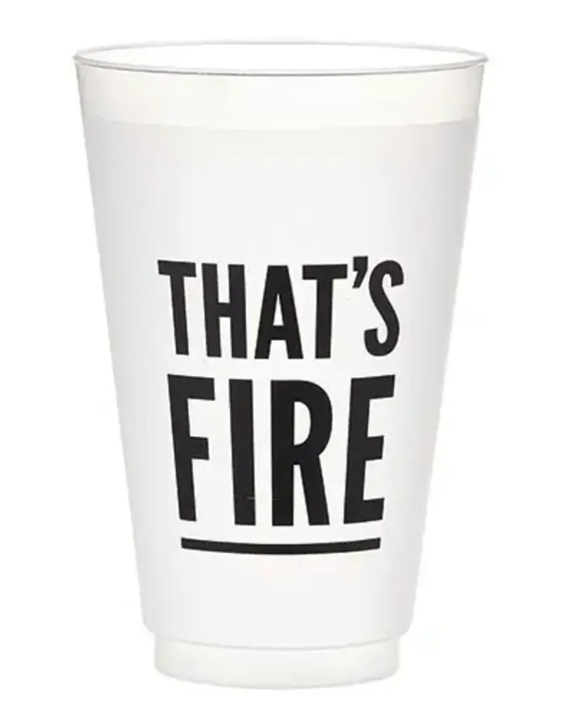 509 Broadway 24oz Thats Fire Frost Cup