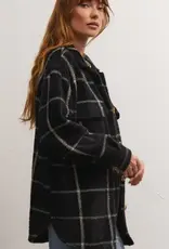 Z Supply Plaid Tucker Jacket