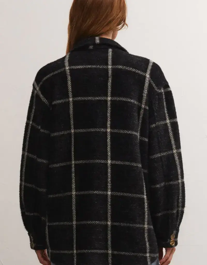 Z Supply Plaid Tucker Jacket
