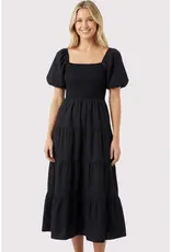 509 Broadway Smocked Bodice Square Neck