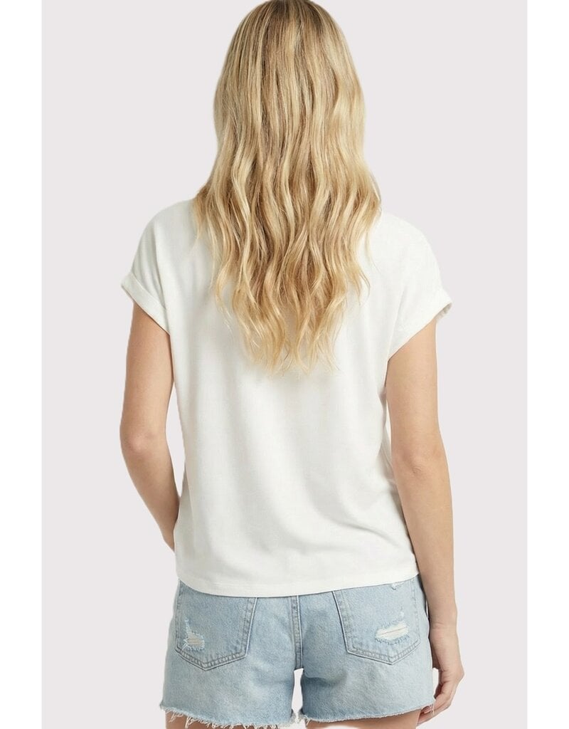 509 Broadway Henley SS Button Top