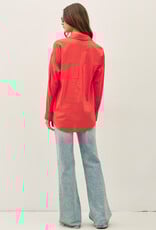 509 Broadway Oversized Classic Button Shirt