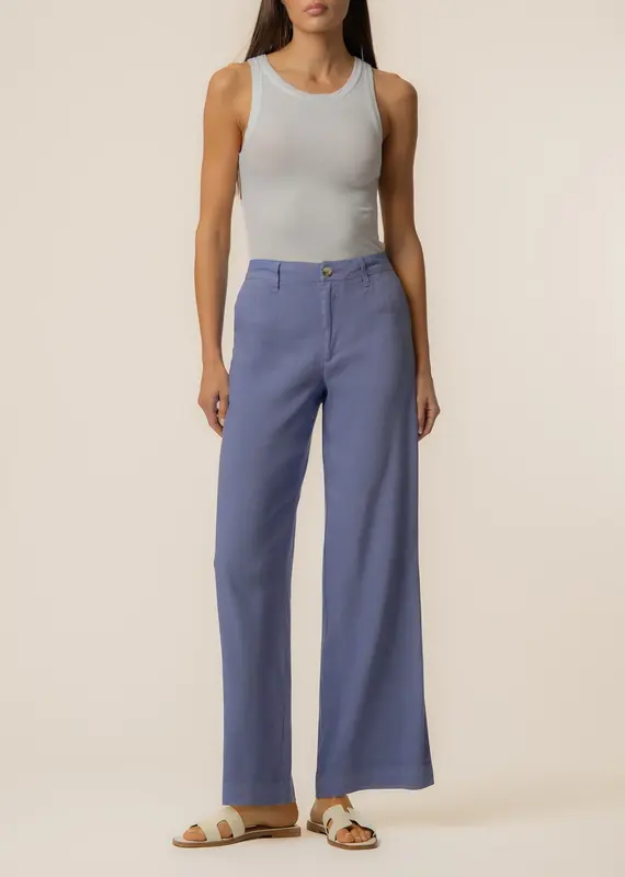 509 Broadway Meg Linen High Rise Straight