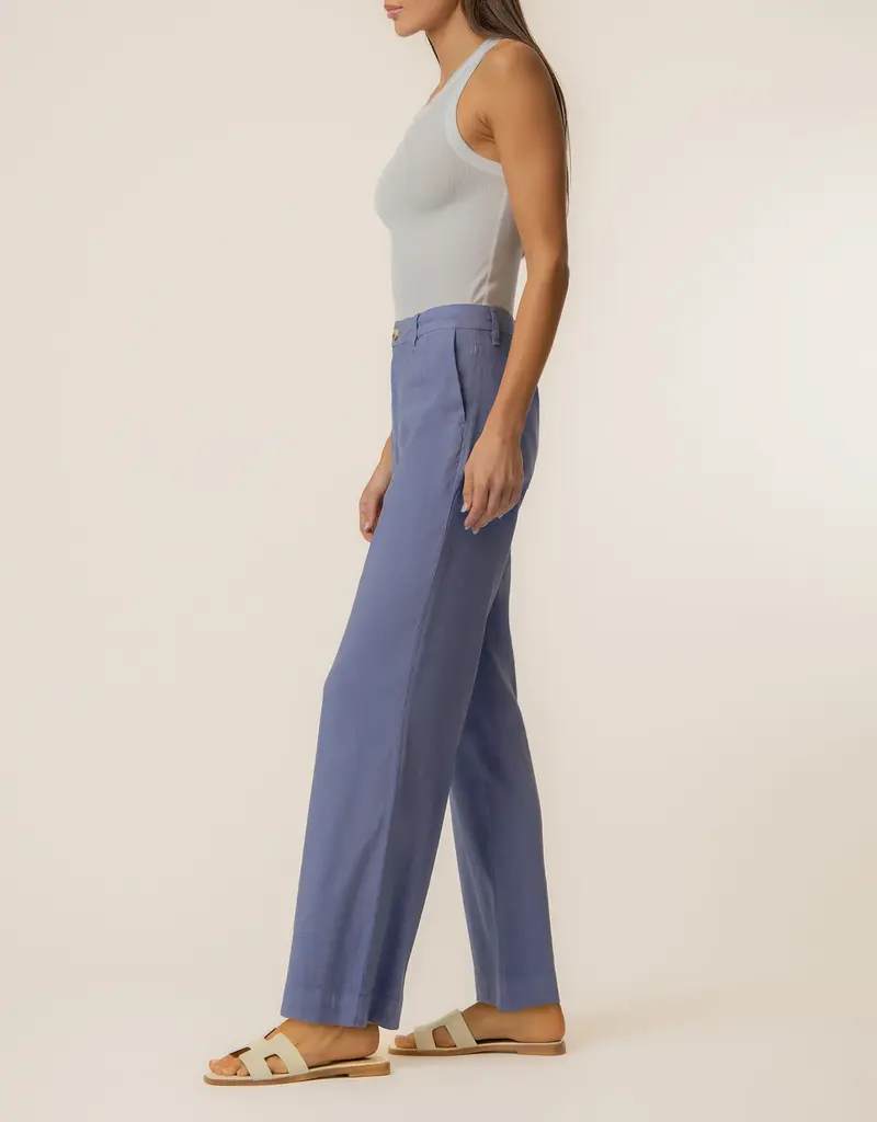 509 Broadway Meg Linen High Rise Straight