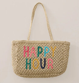 Z Supply Woven Jute Tote Bag