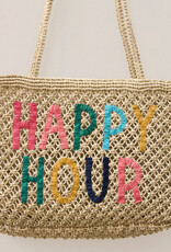 Z Supply Woven Jute Tote Bag