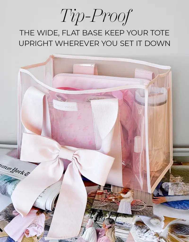 509 Broadway Bow Jelly Tote Bag