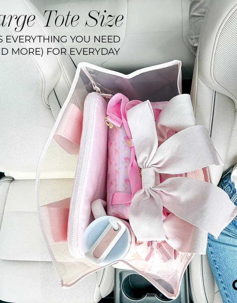 509 Broadway Bow Jelly Tote Bag