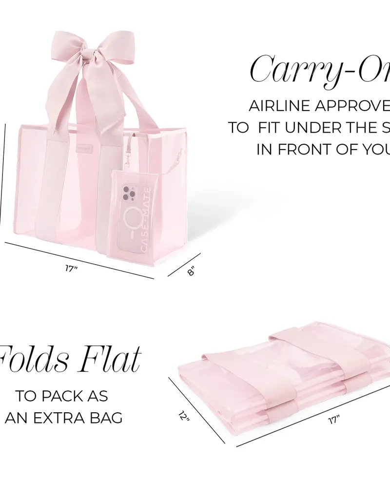 509 Broadway Bow Jelly Tote Bag