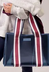 509 Broadway Rugby Stripe Jelly Tote Bag