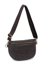 509 Broadway Large Checkered Belt Bag