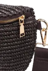 509 Broadway Large Checkered Belt Bag