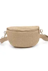 509 Broadway Large Checkered Belt Bag